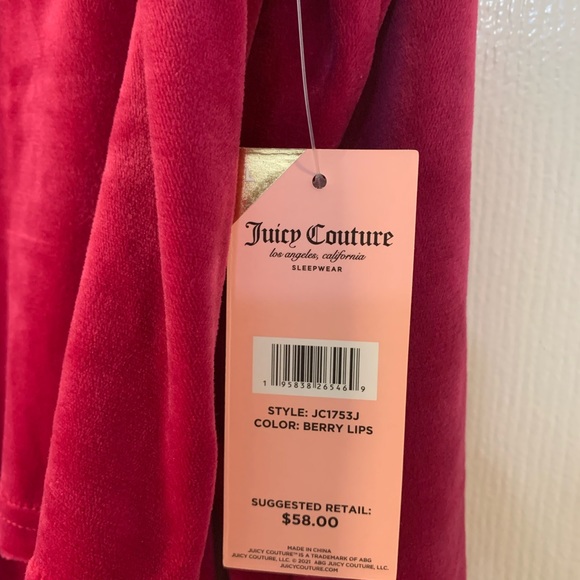 New Juicy Couture Pajama Set. Size Large. - Picture 6 of 6